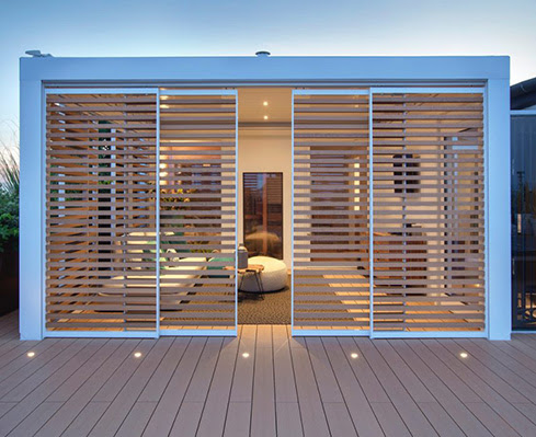 Lamellen-Schiebeelement